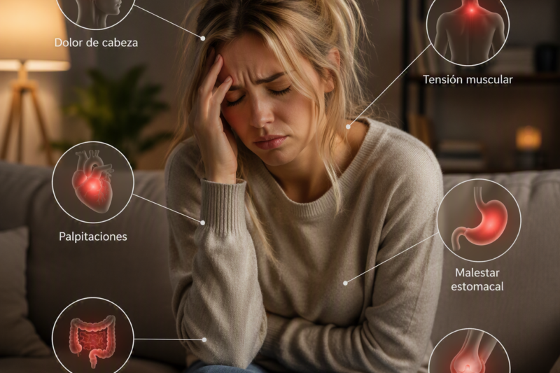 Por Qué El Estrés Puede Causar Síntomas Físicos Reales