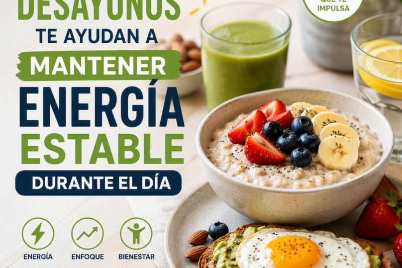 Qué Desayunos Te Ayudan A Mantener Energía Estable Durante El Día