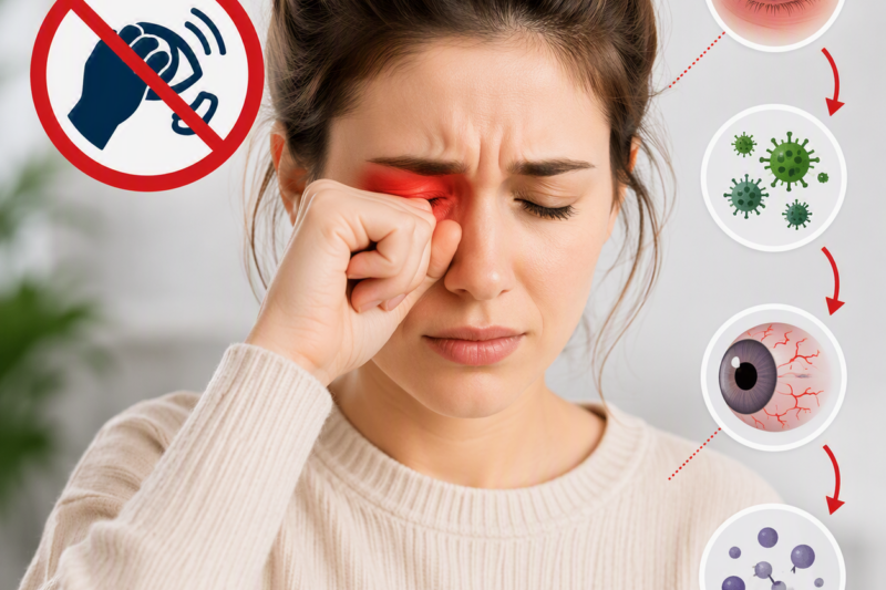 ¿Por Qué Es Malo Frotarse Los Ojos Cuando Pican?