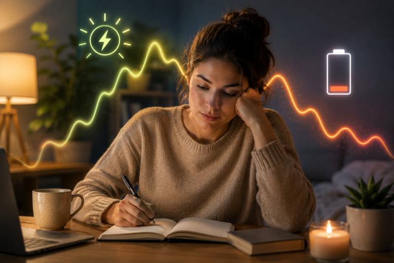 Lo Que Nadie Te Explica Sobre Los Picos De Energía Y Los Bajones Inesperados