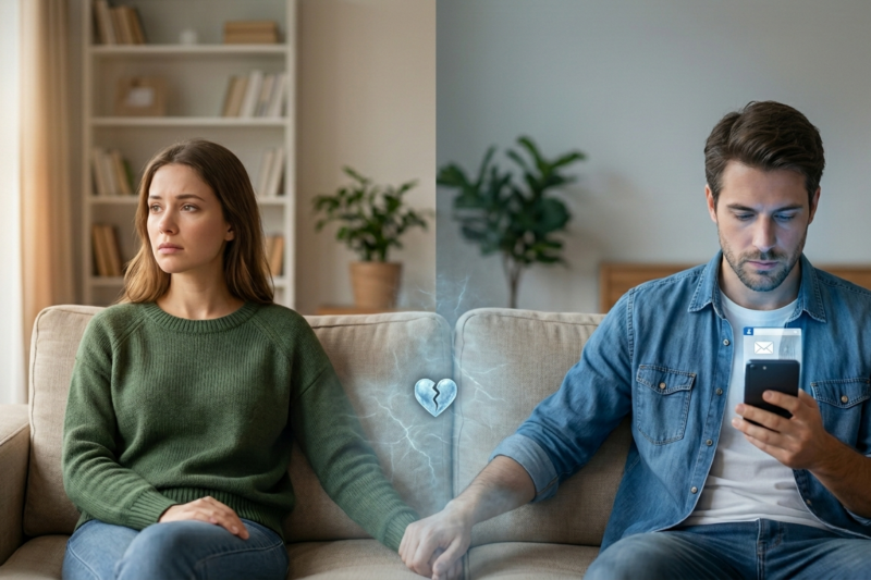 El Hábito Silencioso Que Está Enfriando Tu Relación Sin Que Te Des Cuenta